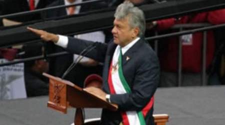 Mexican presidential candidate Andrs Manuel Lpez Obrador (AMLO) declared mass immigration to the United States a human right for all North Americans during a speech