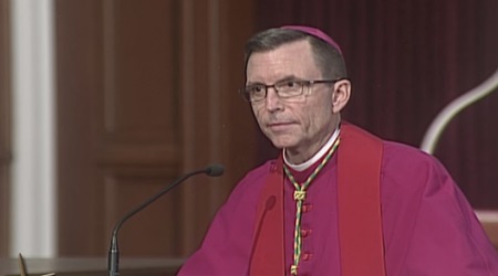 Bishop Robert Reed, auxiliary bishop of the Archdiocese of Boston