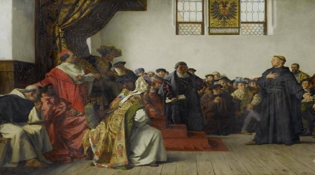 �Luther at the Diet of Worms� by Anton von Werner
