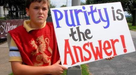 The virtue of purity is the answer.