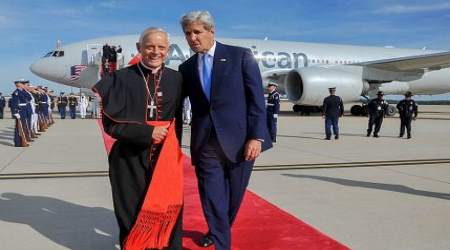 Cardinal Wuerl pals with John Kerry