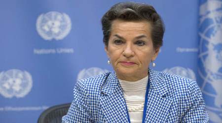 Christiana Figueres, executive secretary of the U.N.'s Framework Convention on Climate Change