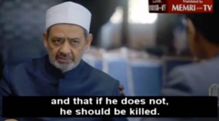 Sunni Islam�s highest authority, Ahmed el-Tayeb