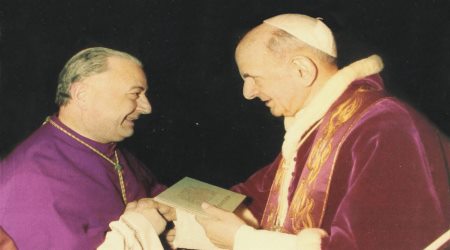 Bugnini meets with Paul VI