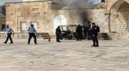 Explosive device thrown on Temple Mount