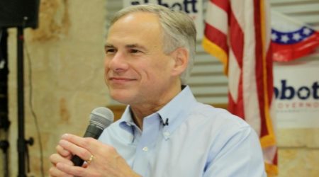 Texas Republican Gov. Greg Abbott