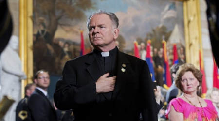 Rev. Patrick Conroy, a Jesuit priest who serves as U.S. House chaplain