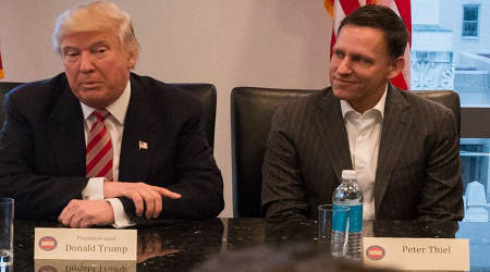Trump and Peter Thiel