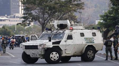 Venezuela armored vehicle