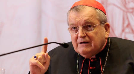 Cardinal Burke correcting error