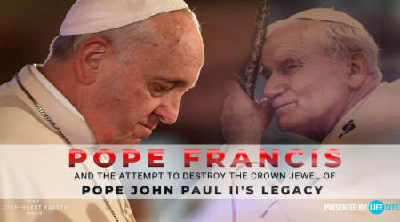 Francis and the attempt to destroy the crown jewel of Pope JPIIs legacy
