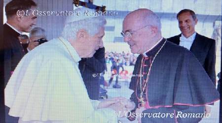 Pope Benedict and Archbishop Viganò