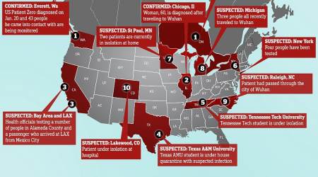 Coronavirus outbreak in the US
