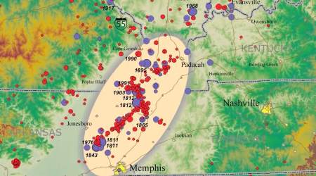 New Madrid fault line