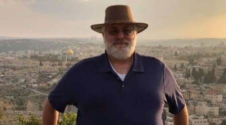 Rabbi Eric Tokajer in the Holy Land