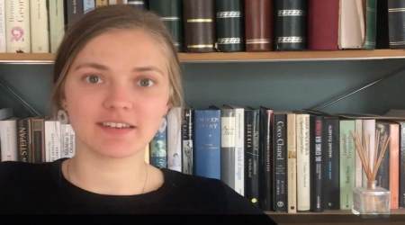 A young woman pleads with Austrian bishops in an April 19, 2020 video to 'give us back Holy Mass'