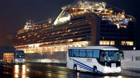 quarantined cruise ship