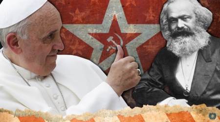 Francis and his pal Marx
