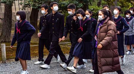 japanese schoolkids