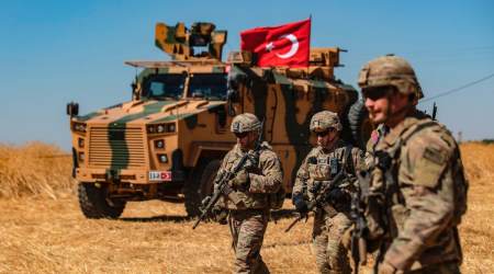 Turkish troops