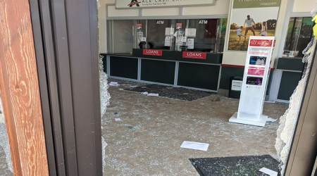 broken shop windows