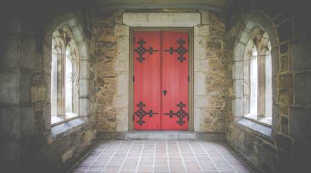 church door
