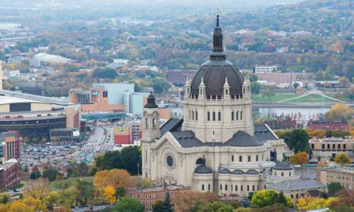 St. Paul Cathedral in St. Paul, Minn. 