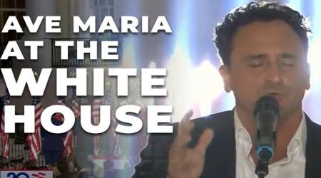 Ave Maria at the White House