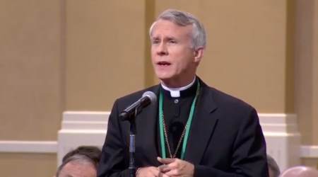 Bishop Joseph Strickland, head of the Diocese of Tyler, Texas.