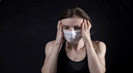 face mask stress