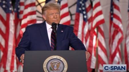 Trump speaks at the RNC