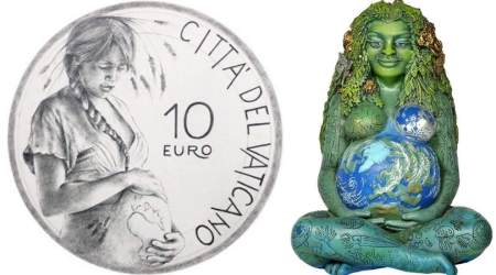 Vatican Mother Earth coin