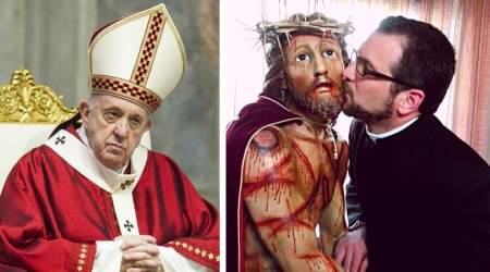 Francis and Father Fabio Ragusa