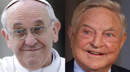 Francis and Soros