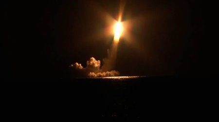 Russia launches missile from sub