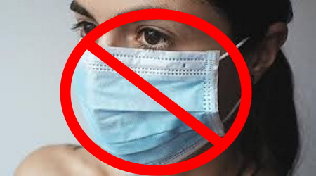no face mask
