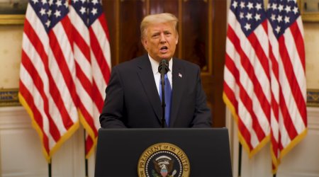 President Trump's farewell speech
