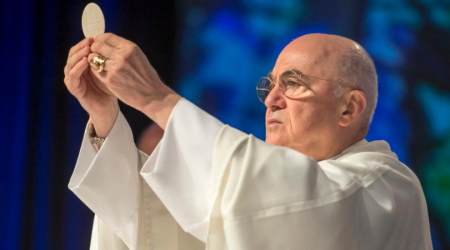 Vigano offers Mass