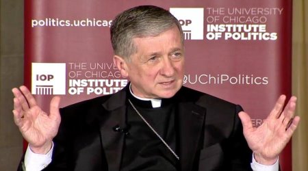 Cardinal Cupich at The University of Chicago Institute of Politics Nov. 6, 2017