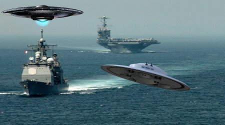 Two Navy warships encounter UFOs