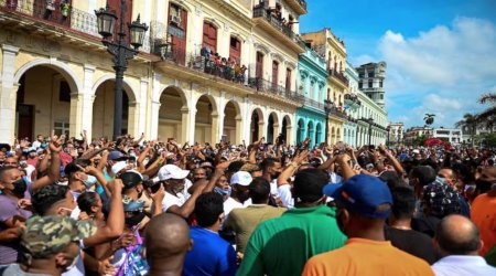 Cuban freedom riot