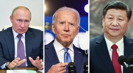 Putin, Biden, Xi