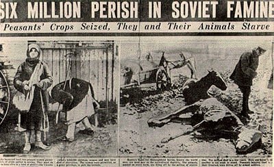 Soviet famine