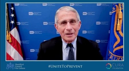 Fauci speaks to Vatican health summit