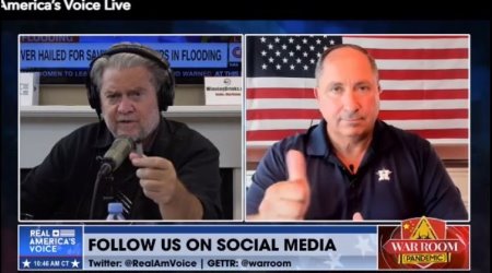 Radio host John Fredericks joined Steve Bannon 