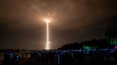 Chinese Hypersonic missile launch