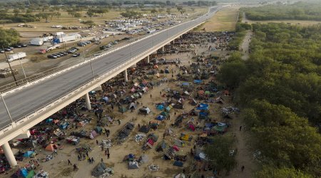 Del Rio Border Squatters Camp