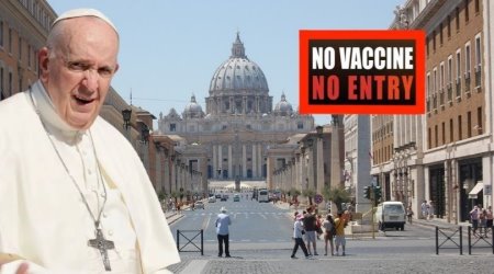 Francis forcing the vax on visitors to Vatican