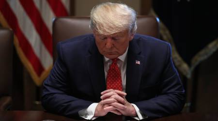 Trump at prayer