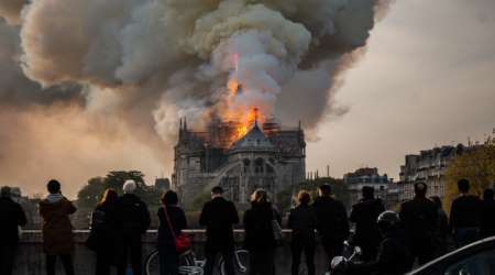 Notre Dame fire
